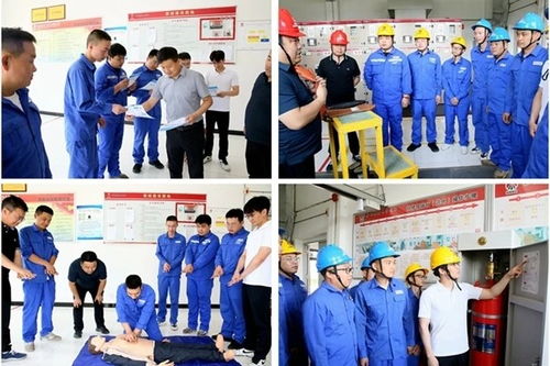 彬長礦業(yè)集團(tuán)公司各單位廣泛開展“安全宣傳咨詢?nèi)铡被顒樱伟踩a(chǎn)防線